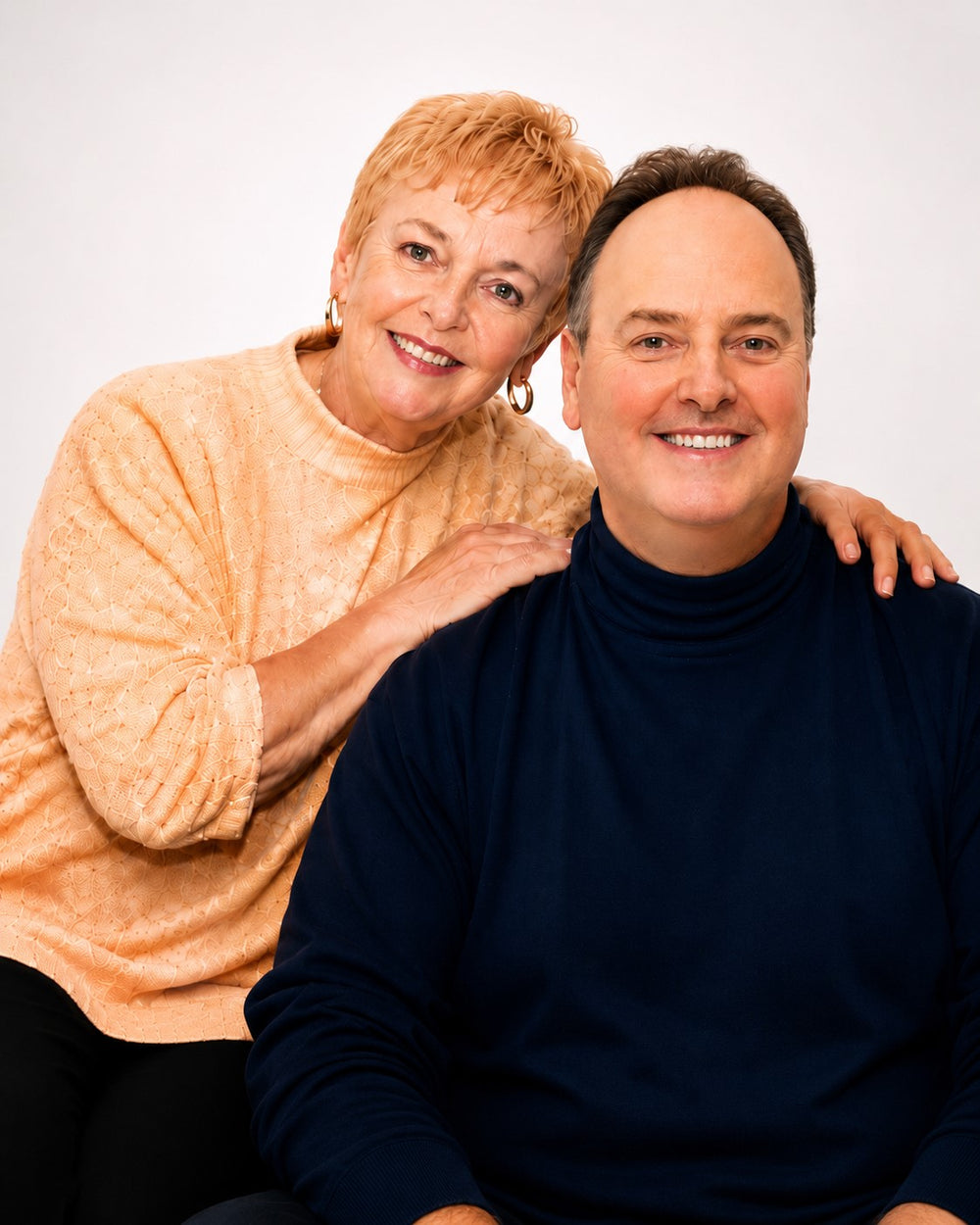 Founder Scott with his mother