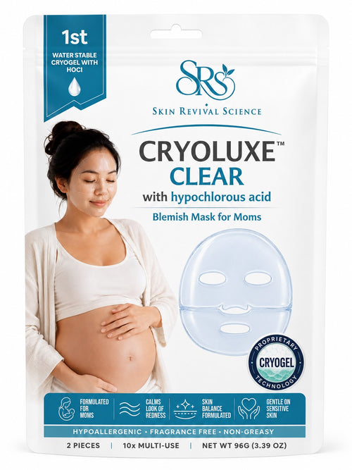 Cryoluxe Clear packaging front