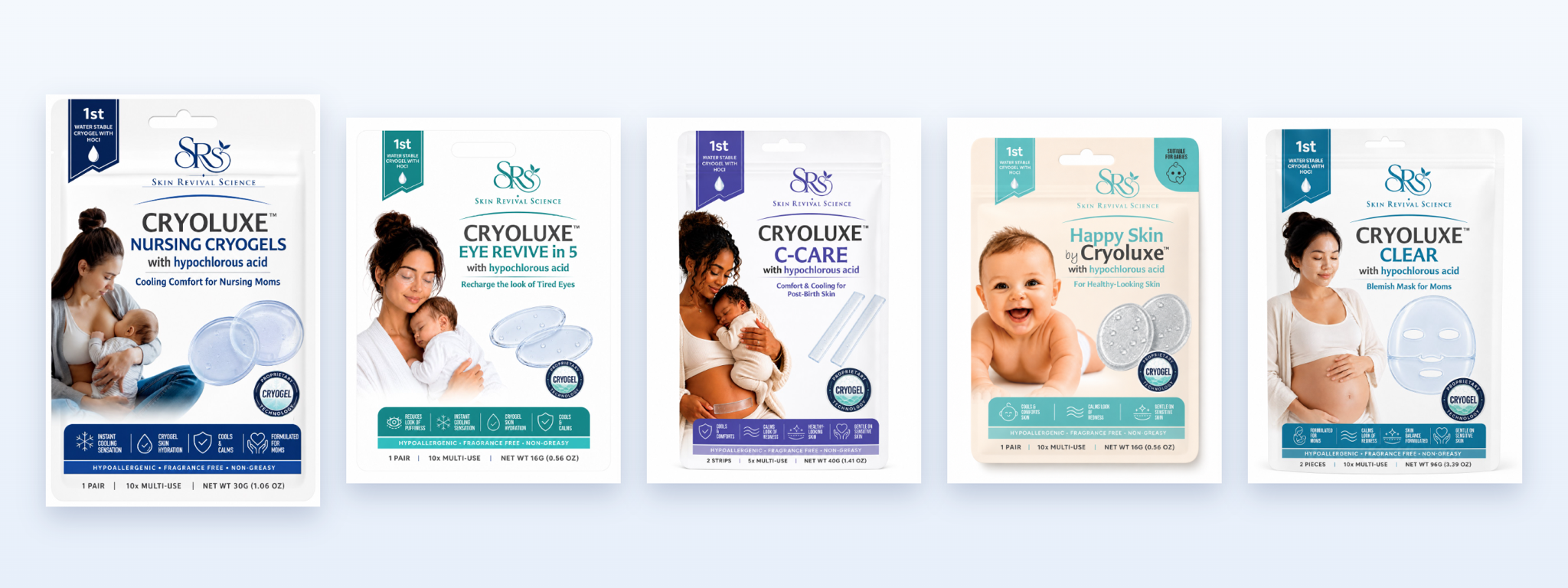 Postpartum Care Bundle: C-Care and Eye Revive in 5