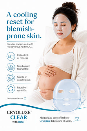 Cryoluxe Clear product information slide 1