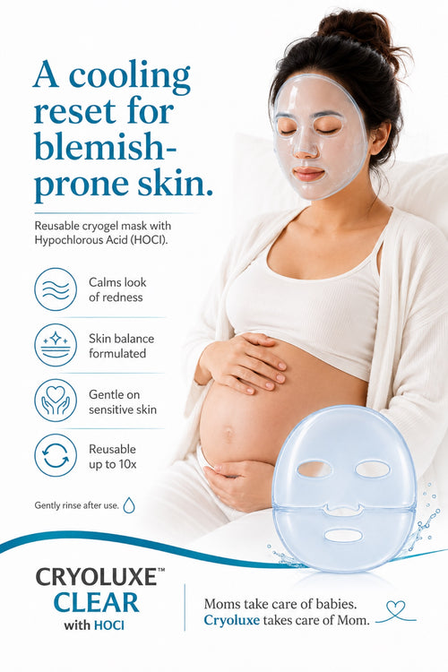 Cryoluxe Clear product information slide 1