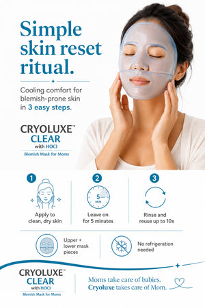 Cryoluxe Clear product information slide 5